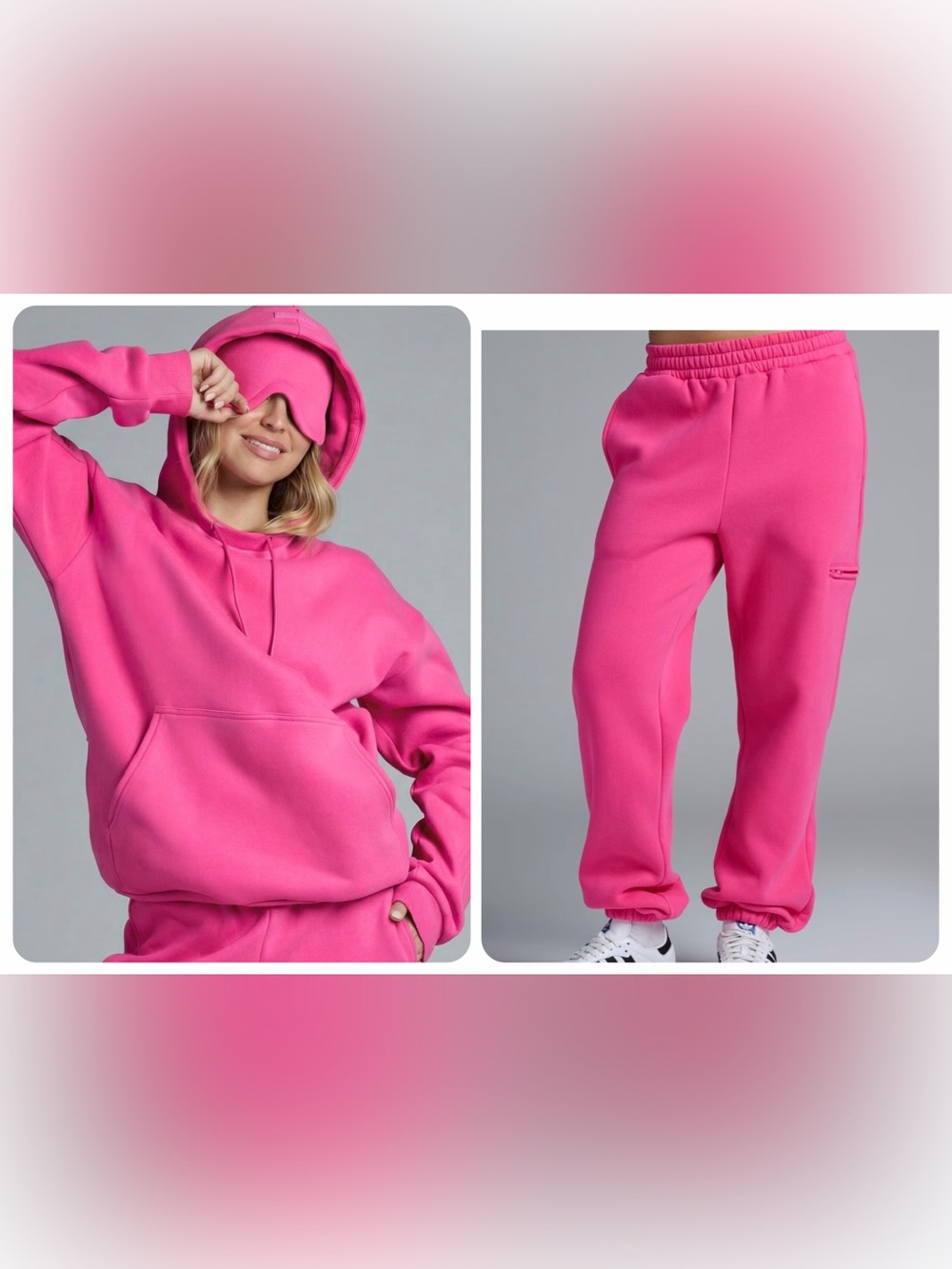 NWOT 2pc COMFRT Airplane mode hoodie sweatpants size M